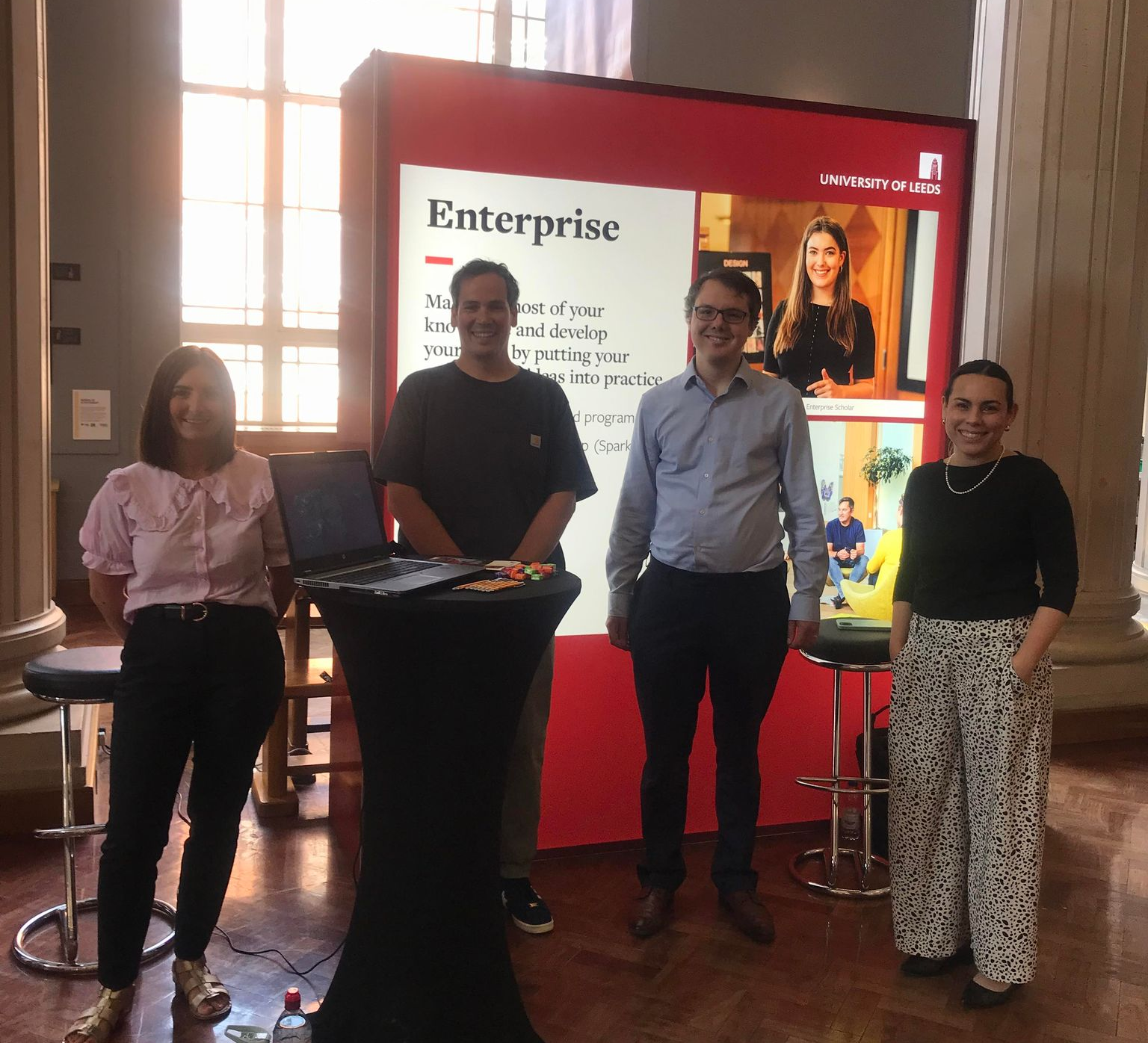 CEES and SPARK representatives at Open Day 16/06/2023.